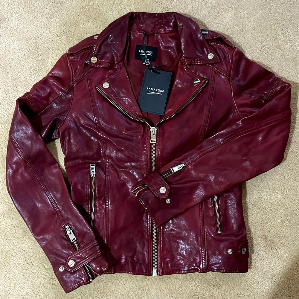 Lamarque Leather Jacket
